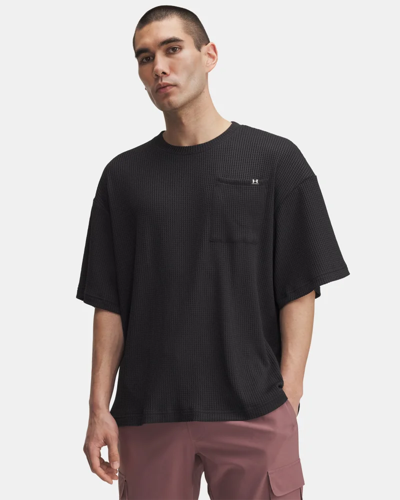 UNDER ARMOUR Men's Rival Waffle T-Shirt